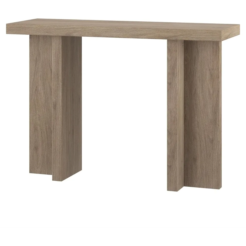 Table console Henn & Hart grise de 42 po de large