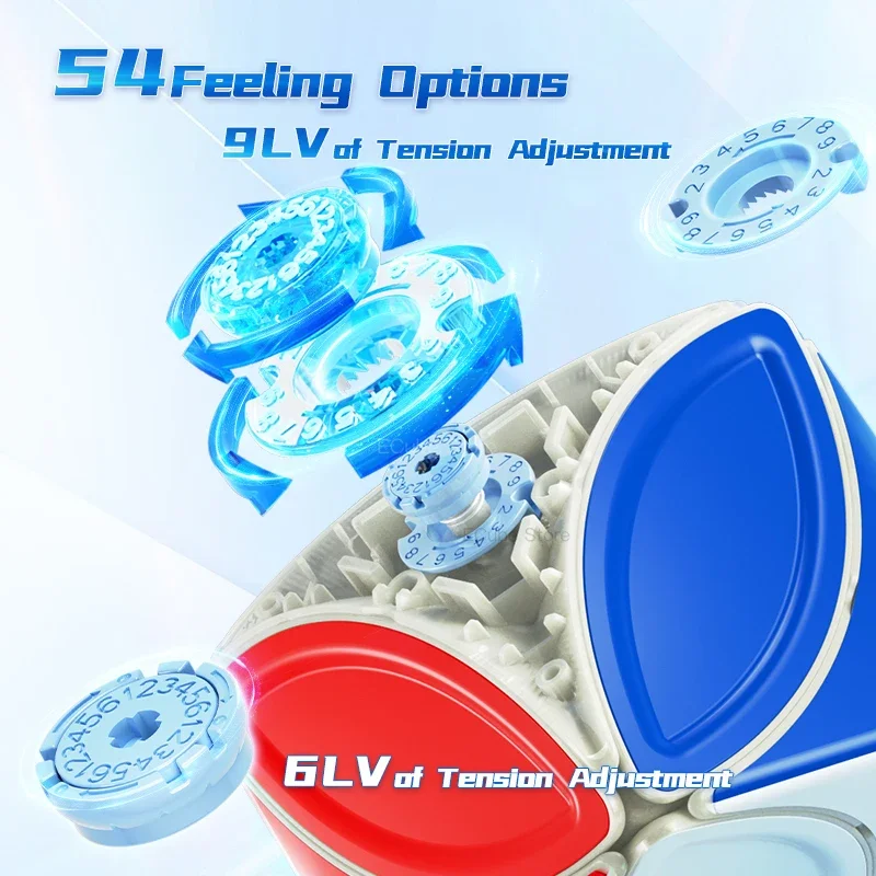 [ECube] MoYu Ivy Cube Core Magnetische Spielzeug Zauberwürfel Dual Einstellung Ahornblatt Form Geschwindigkeit Puzzle Drehen Bildung kinder Spielzeug