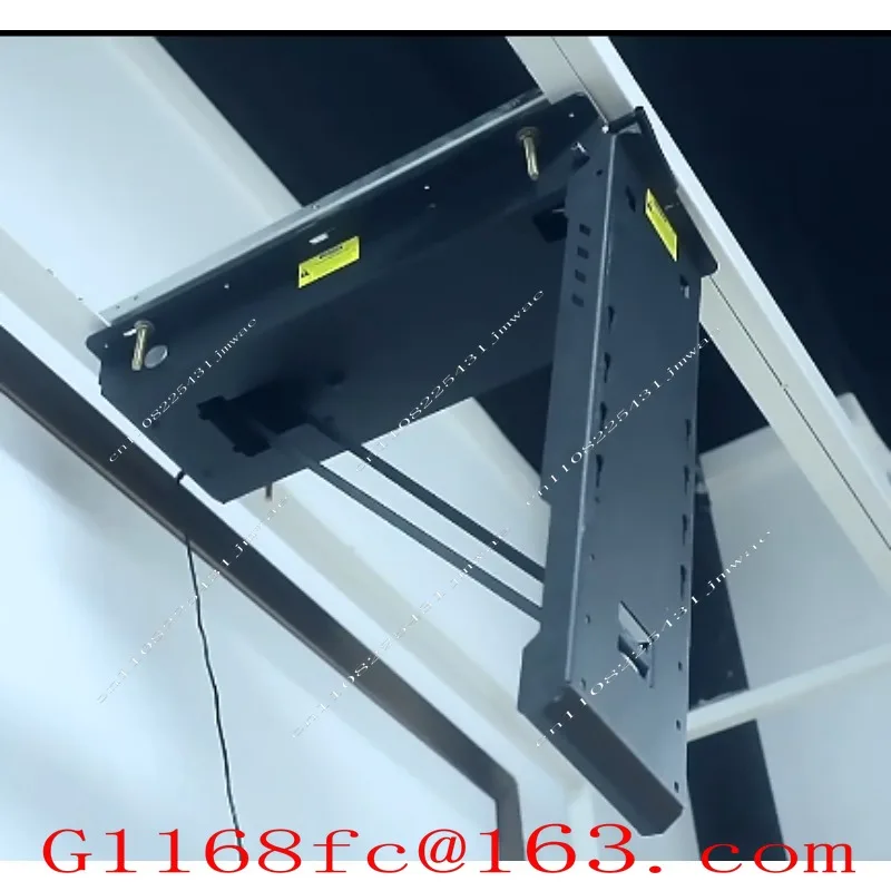 80 Kg Hidden Electric Pull-down Flip TV Lifting Platform 32 85 Inch Ceiling TV Bracket and Cart