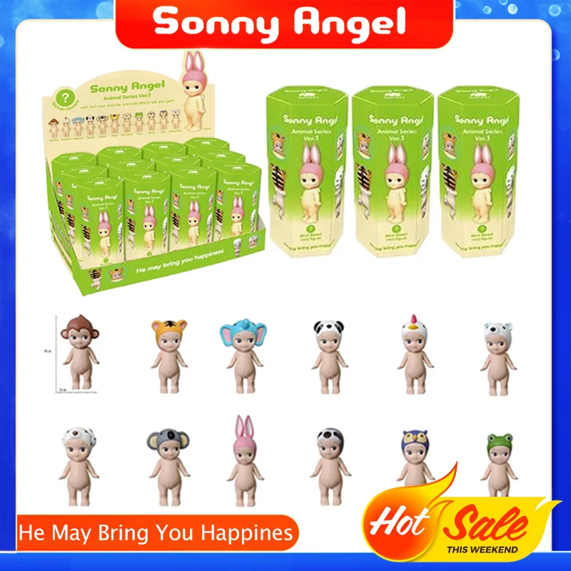 ソニーエンジェルブラインドミステリーボックス,スタンドアップエンジェル,アニメフィギュアのおもちゃ,かわいいサプライズ漫画,クリスマスプレゼント