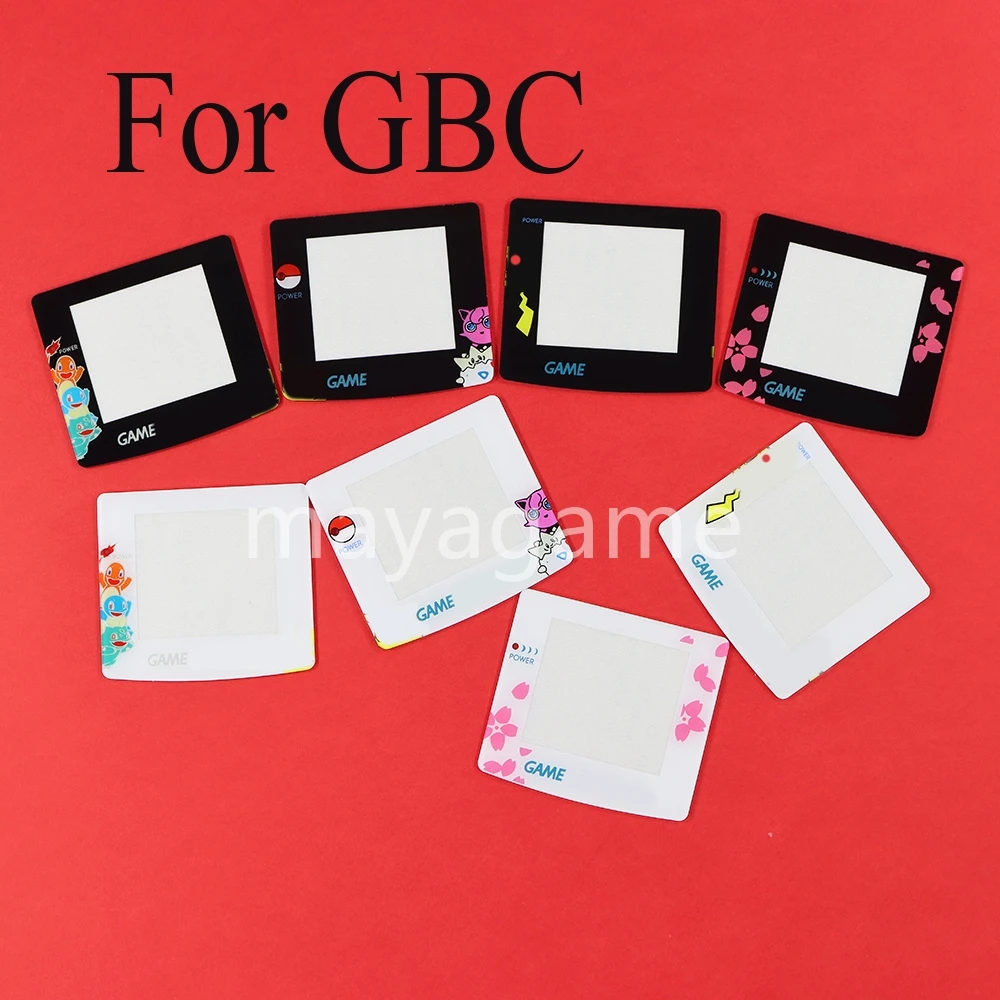 

60pcs For GBC Replacement Plastic Screens Lens For Gameboy Color GBC Console Parts Accessories Plastic Mirror Cover