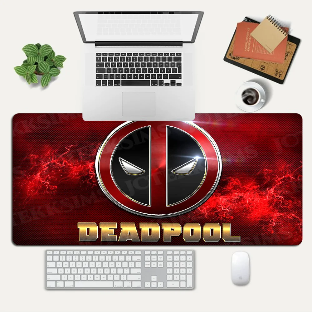 Imagem -02 - D-deadpools Engraçado Herói Mousepad Custom Skin Desktop Desk Mat Kawaii Gaming Acessórios Estudantes Escrevendo Pad para pc Computador