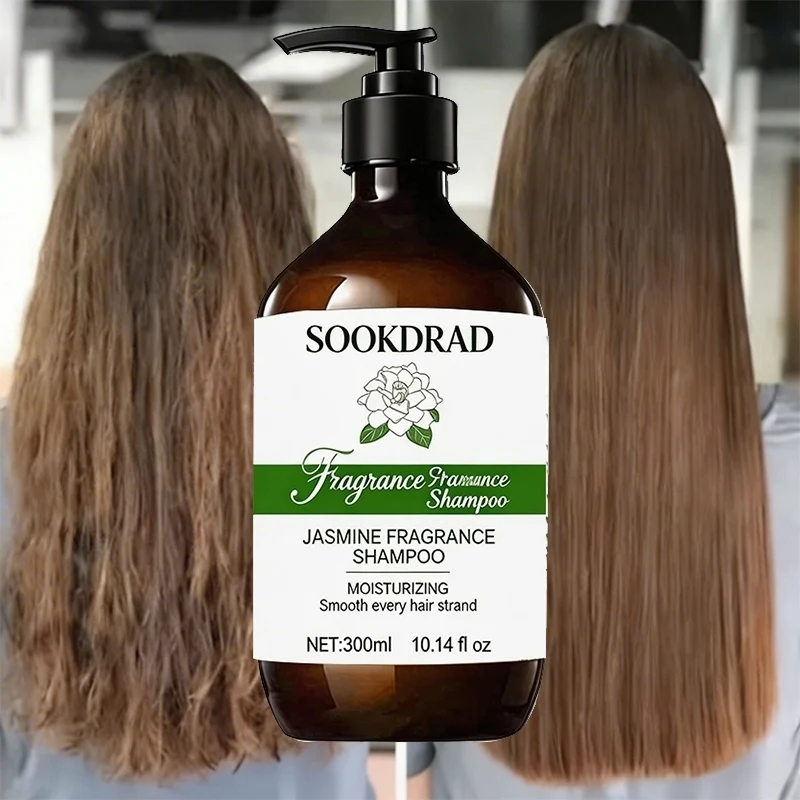 Jasmine Fragrance Shampoo, Long Lasting Scent, Soft Strands, 10.14fl oz