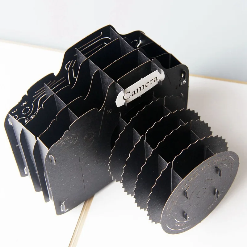 Father's Day Three-dimensional Greeting Card Blessing Camera Postcard Handmade Creative Birthday Greeting Card