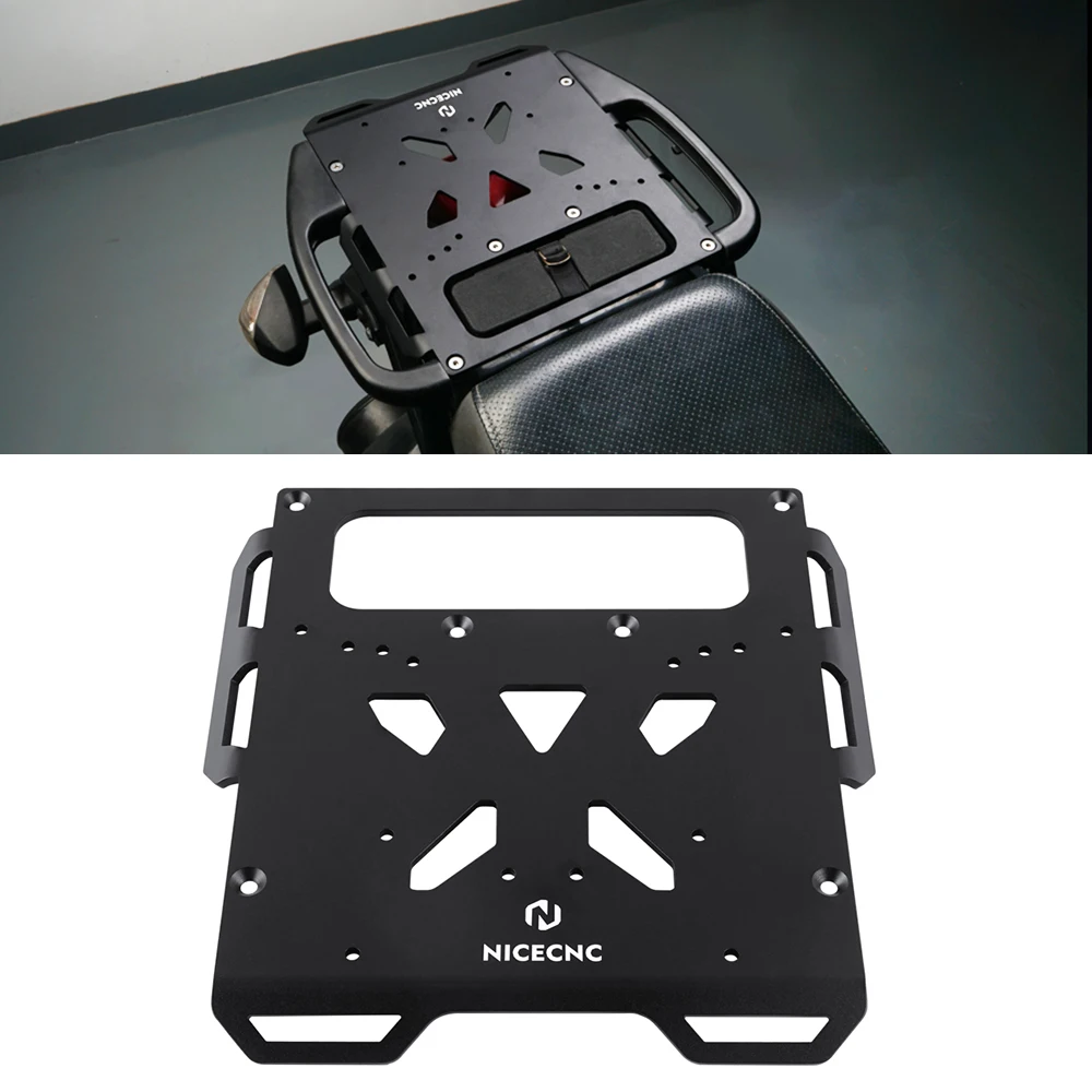 

NICECNC For Kawasaki KLR650 KLR 650 2008-2018 Motorcycle Rear Luggage Rack Plate