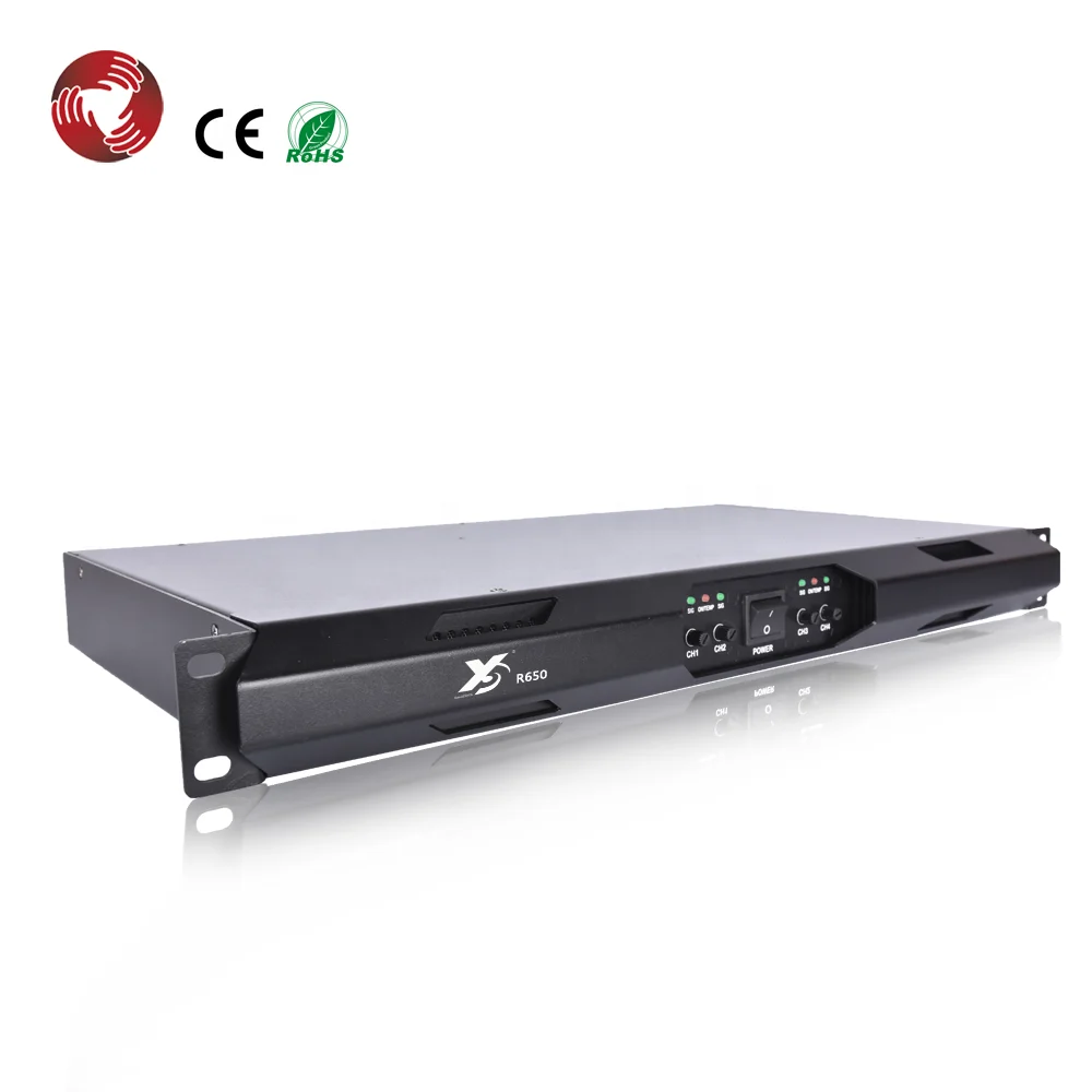 NEW Professional 4-channel Class d 600W*4 Digital Power Amplifier