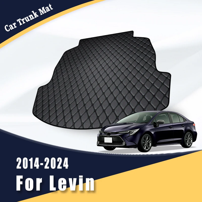 Trunk Carpets Car Mats For Toyota Levin 2024 2023 2022 2021 2020 2019 2018 2017 2016 2015 2014 Auto Rugs Accessories Covers Rugs