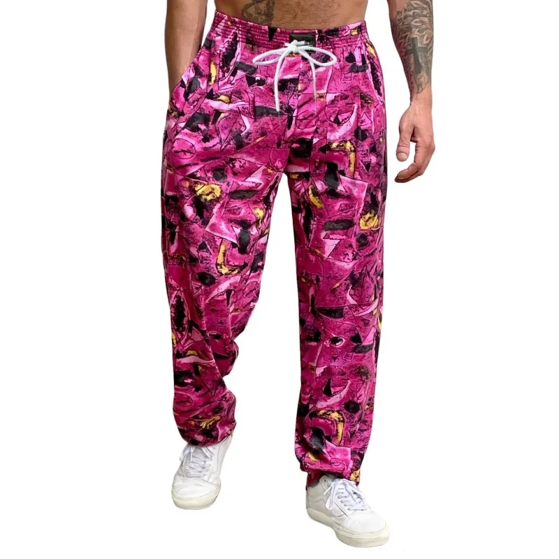 25-letnia tradycja, nowe, drukowane w 3D, siateczkowe, oddychające, modne spodnie sportowe w stylu europejskim i amerykańskim dla dorosłych i dzieci.