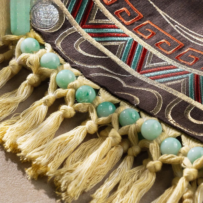 إدغار فالدن الرسام الهوية الخامس النخيل ختم النصي البدلة النمط الصيني موحدة تأثيري حلي حفلة الهالوين امرأة رجل الزي #5