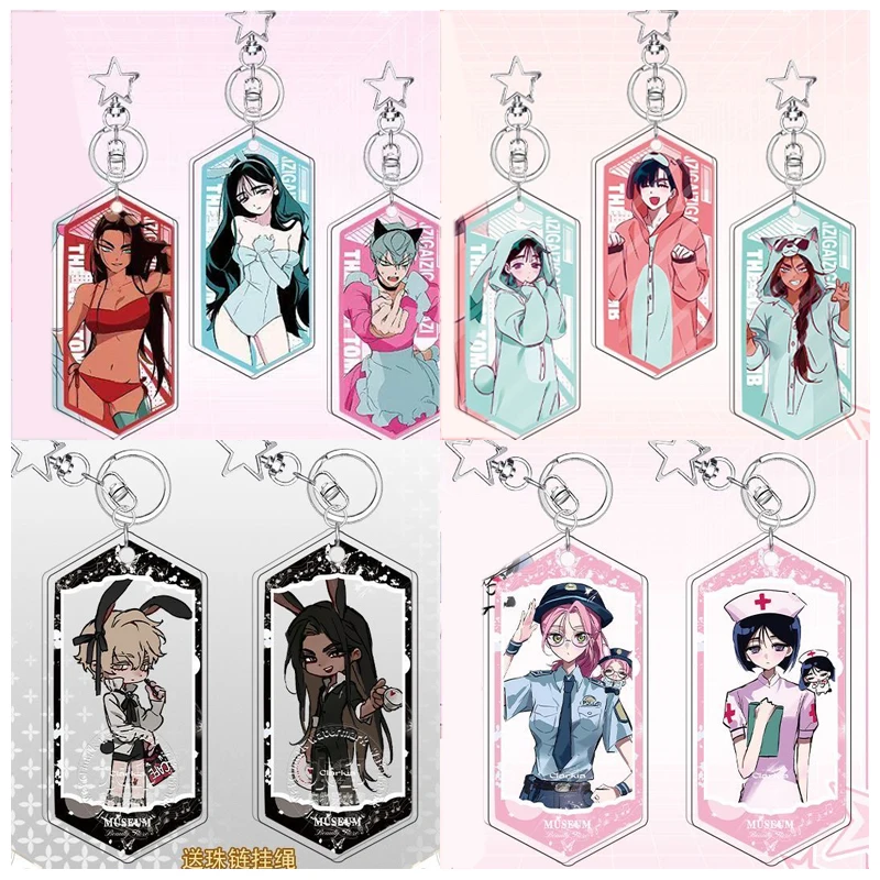 

Прозрачный акриловый брелок с персонажем аниме для Alien Stage Luka Ivan Till, автомобильный рюкзак, украшение, брелок, изысканный подарок