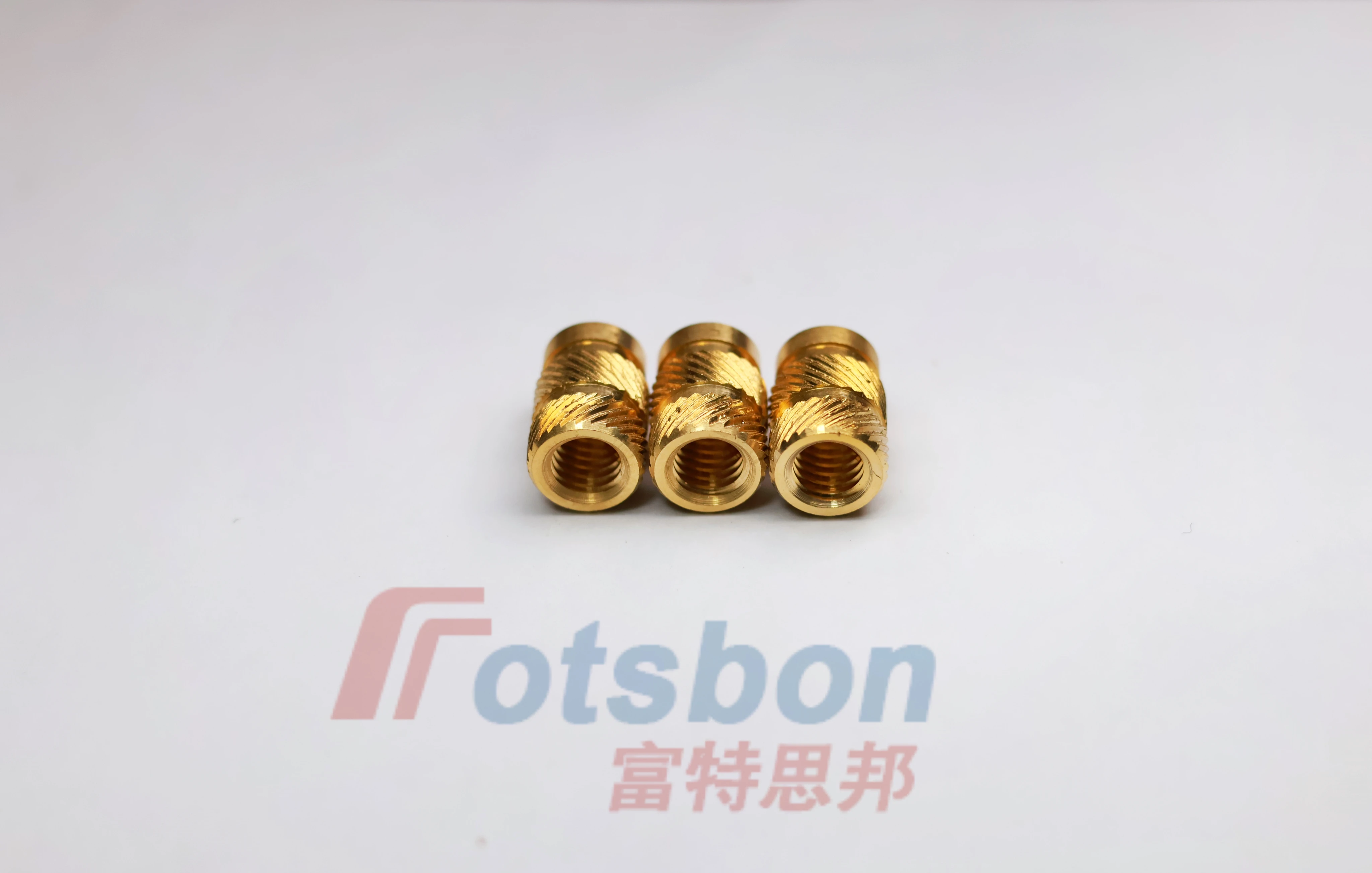 Stainless Inch Thread Knurl Inserts Nuts IUTC/IUTA/IUTB-440 Hot Melt Press Injection Molding Ultrasonic Heat Staking Fasteners