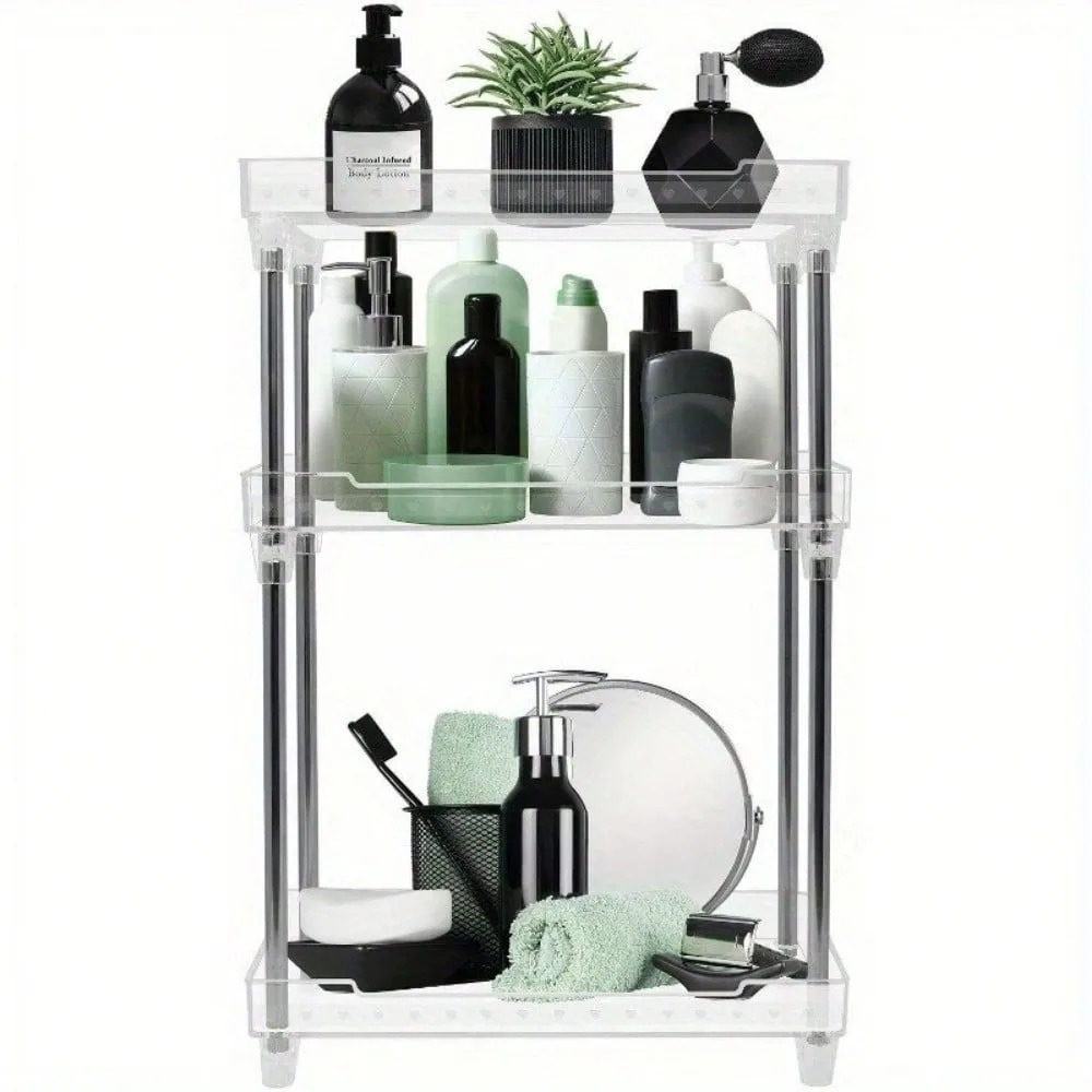 

3-Tier Shelf Organizer for Countertop - Kitchen, Bathroom Organizer & Storage