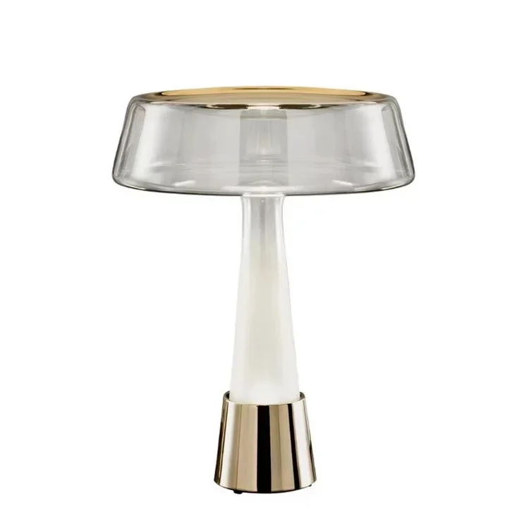 light luxury proportional table lamp, simple designer model room, living room bedroom hotel decoration, art table lamp