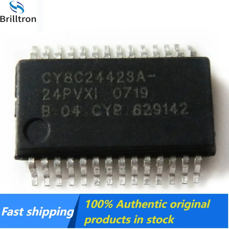 

10PCS CY8C24423A-24PVXI CY8C24423A SSOP-28 In Stock Original products, in stock, fast shipping.