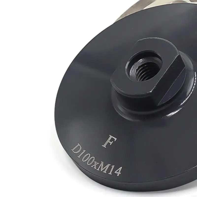 

4-дюймовое чашечное колесо из смолы, металлическое шлифовальное чашечное колесо с мелкой зернистостью и резьбой 5/8 дюйма-11, мм