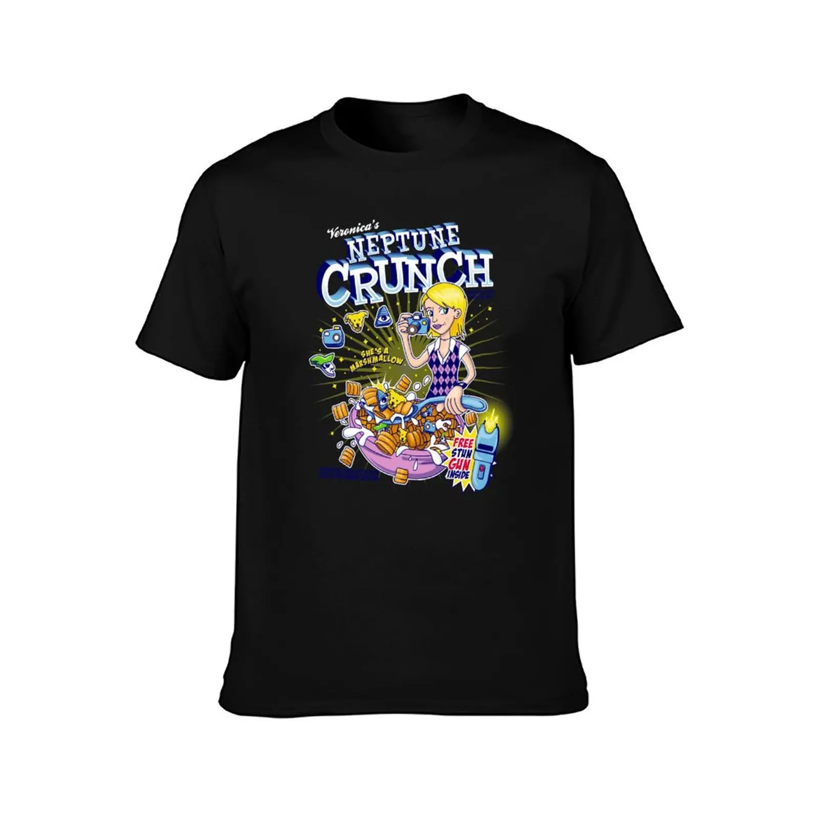 Veronica's Neptune Crunch T-Shirt t shirts for man pack white T-Shirt