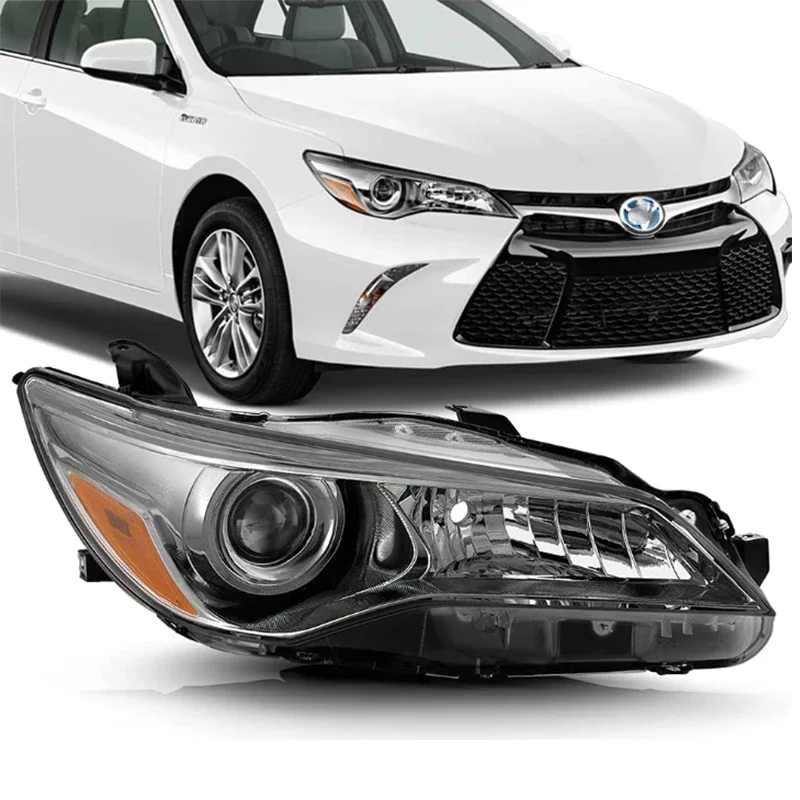 

Pair of US Only Original for Camry 2015 HeadLamp 81110-06D90 81150-06D90 with Light Bulbs