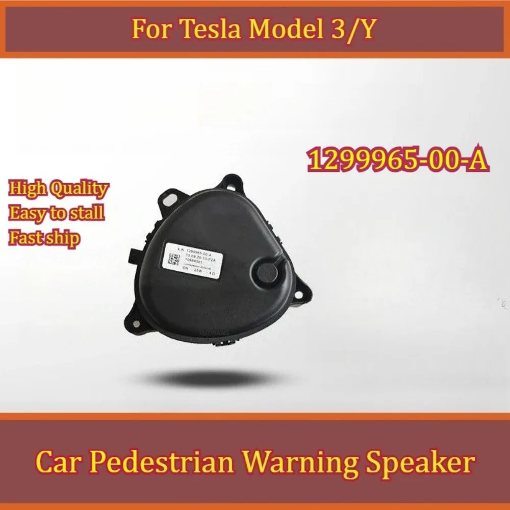 

1299965-00-A Performance Upgrade For Tesla Model Y/3 2017-2021 Buzzer Boombox Pedestrian Warning Speaker Horn Tesla Parts