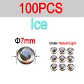 Hielo de 7 mm, 100 unidades