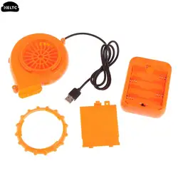 Electric Mini Fan Air Blower For Inflatable Toy Costume Doll Battery Powered USB High Quality