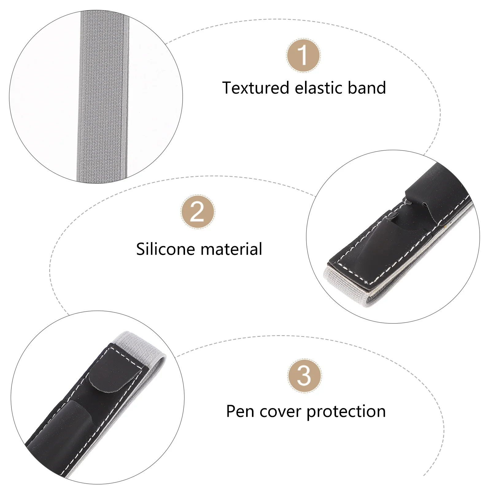 

Pen Case Protective Pencil Cover Sleeve Anti-fall Holder Protection Protector for