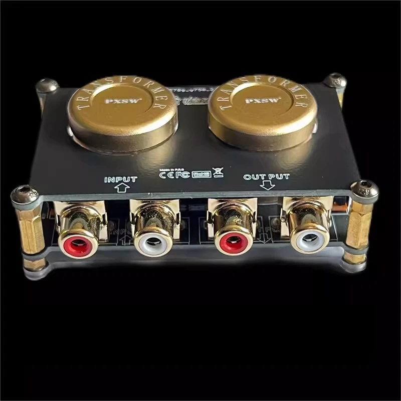 for AV102 audio isolator, step-up transformer eliminates current noise, enhances sound quality, passive preamp boost