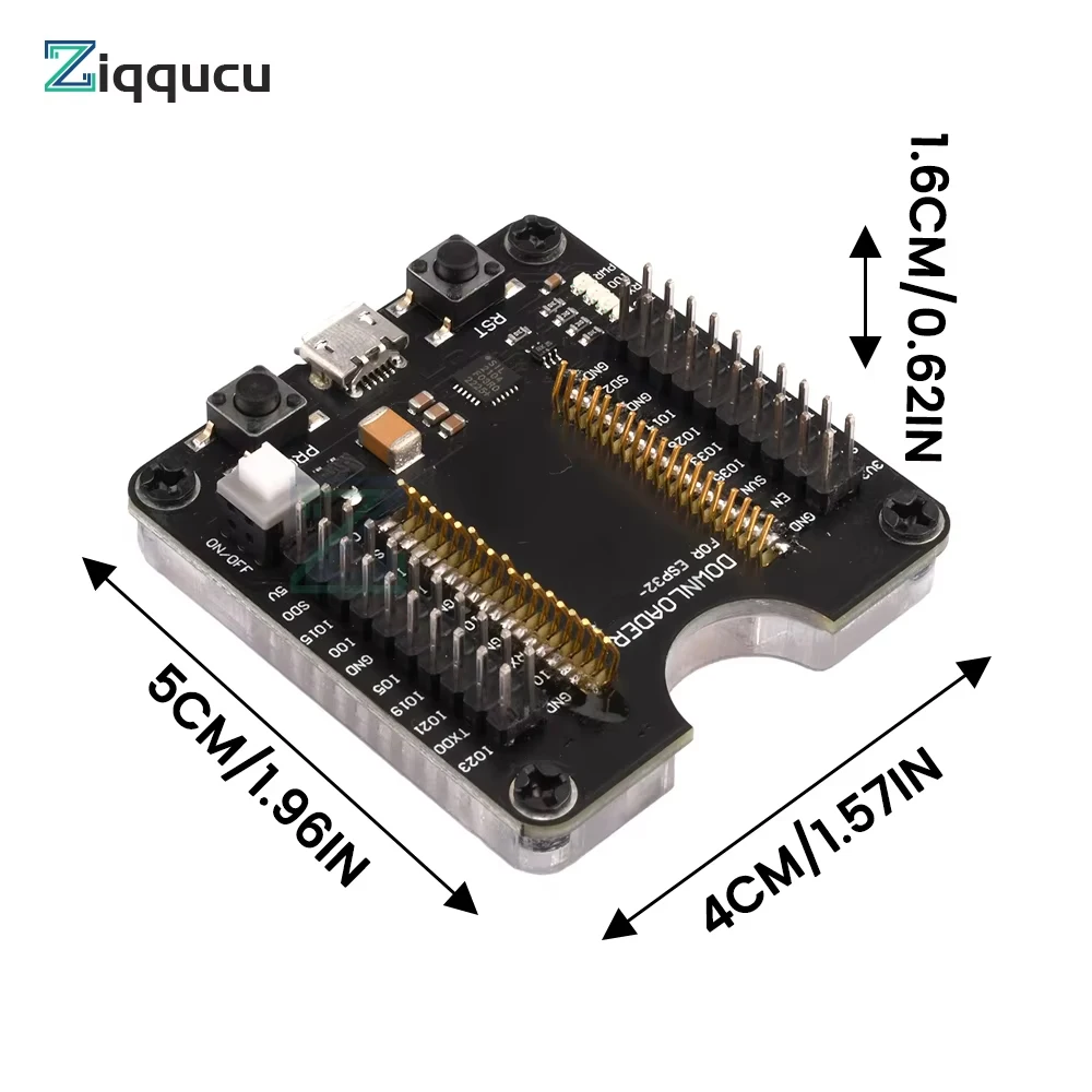 ESP32 Development Board Burning Fixture Test Board Module for Anxinke ESP-12S/ESP-12F/ESP-12E/ESP-O7/ESP-07S