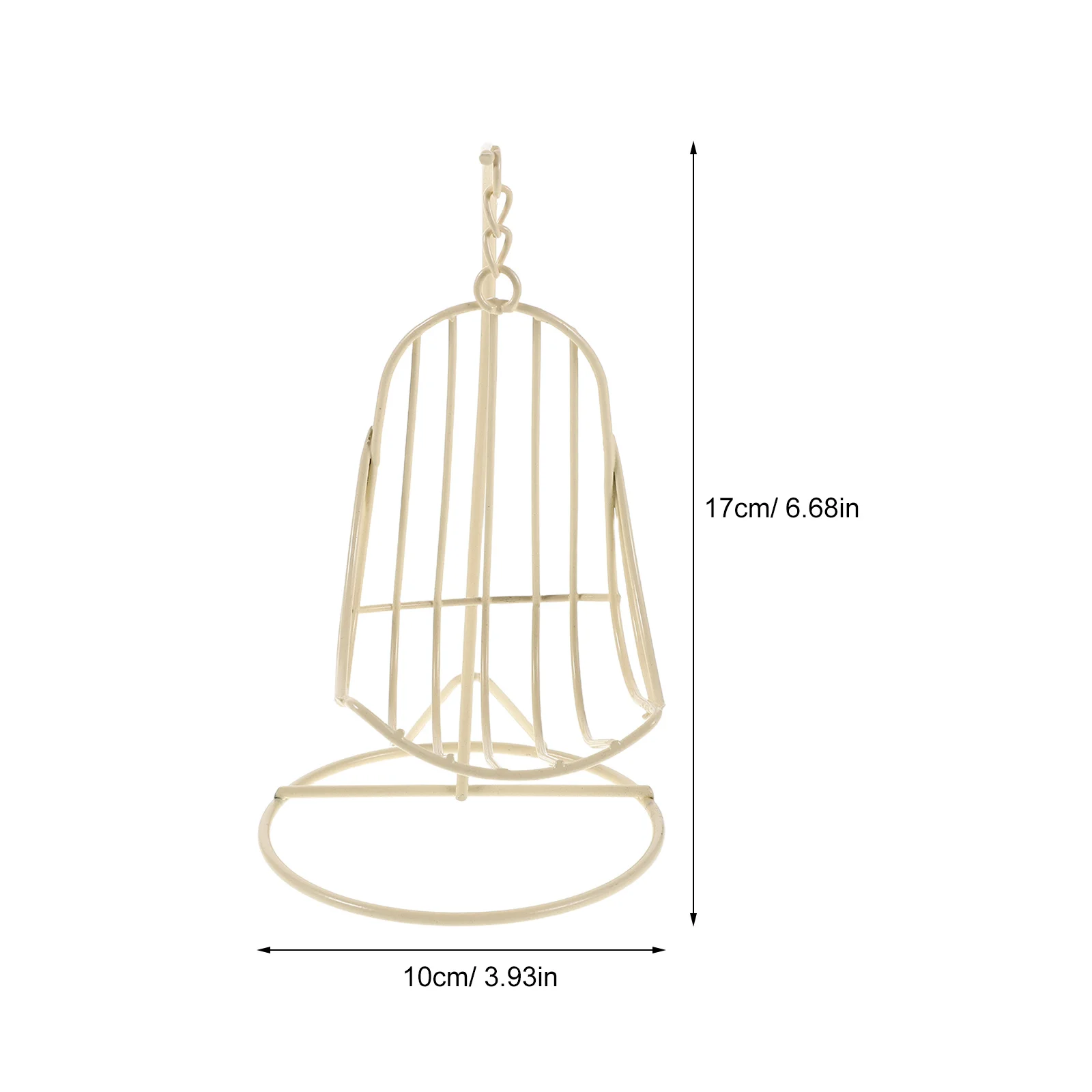 2 stuks miniatuur hangstoel veelzijdige decoratie poppenhuis terrasmeubilair realistisch vakmanschap uniek ontwerp