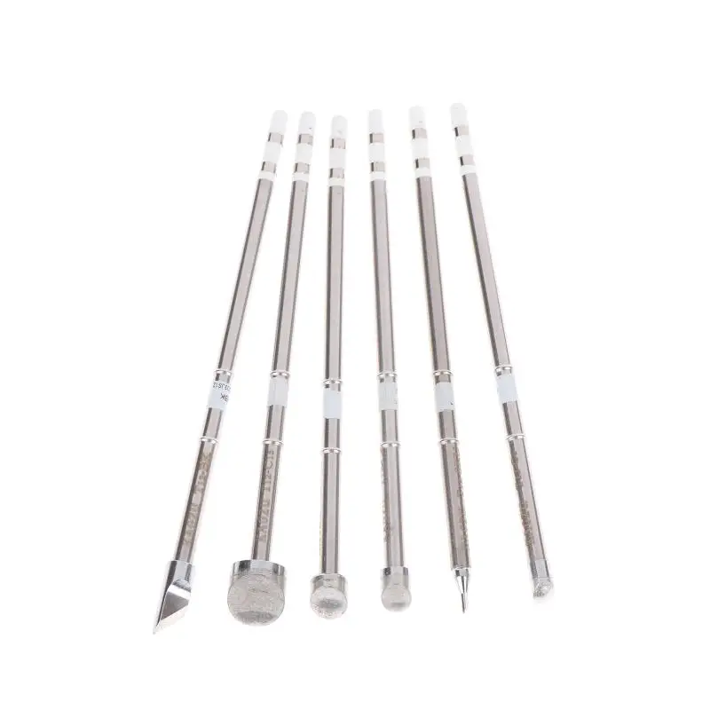 1 قطعة 15 سنتيمتر T12-BK/SKU/C6/C8/C10/C15 سلسلة لحام الحديد نصائح OLED & STC-LED T12 محطة لحام P9/M8/9501 مقبض إعادة العمل