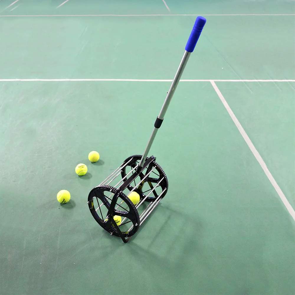 Máquina recolector de pelotas de tenis, cesta de recogida automática, artefacto de recepción de pelotas, profesional