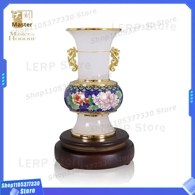 Elegant Handmade Ceramic Vase Luxury Flower Design Art Craft Eco-friendly Decoration for Home Office Business Gifts Unique
