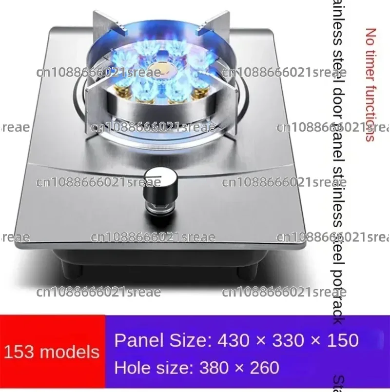

Одиночная бытовая настольная газовая плита со сжиженным газом, природным газом, встраиваемая газовая плита из нержавеющей стали