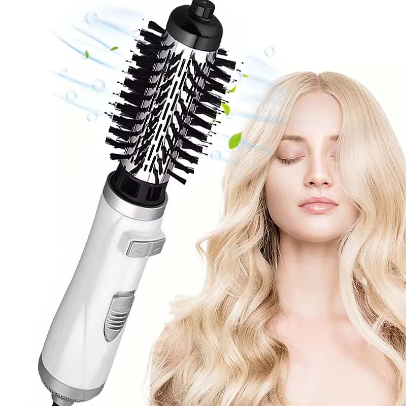 Hairdressing One-step Hair Dryer Internal Button Hair Dryer Comb Hot air Brush Hot air Styling Device Scalp Massage Hair Straigh