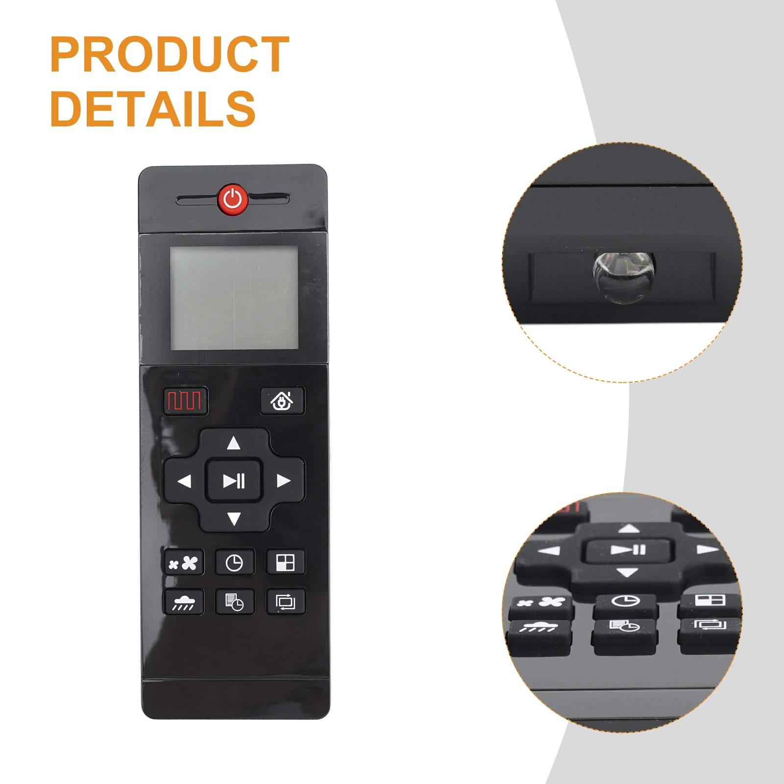 1pc Remote Control Comfortable Equipment Vacuum Cleaner Cleaning For Tesvor S5 S5 for Max Remote Control Replacement