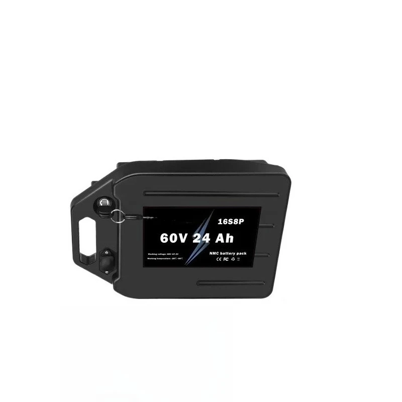For 16S8P 60V 24Ah Waterproof Lithium Battery Suitable for 250W-2500W Harley Two Wheel Folding Electric Scooter
