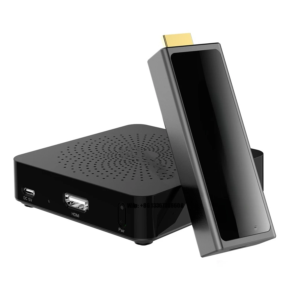 Kit de Transmissão Mini 2 Sem Fio 1080P 3D Transmissor e Receptor de Vídeo