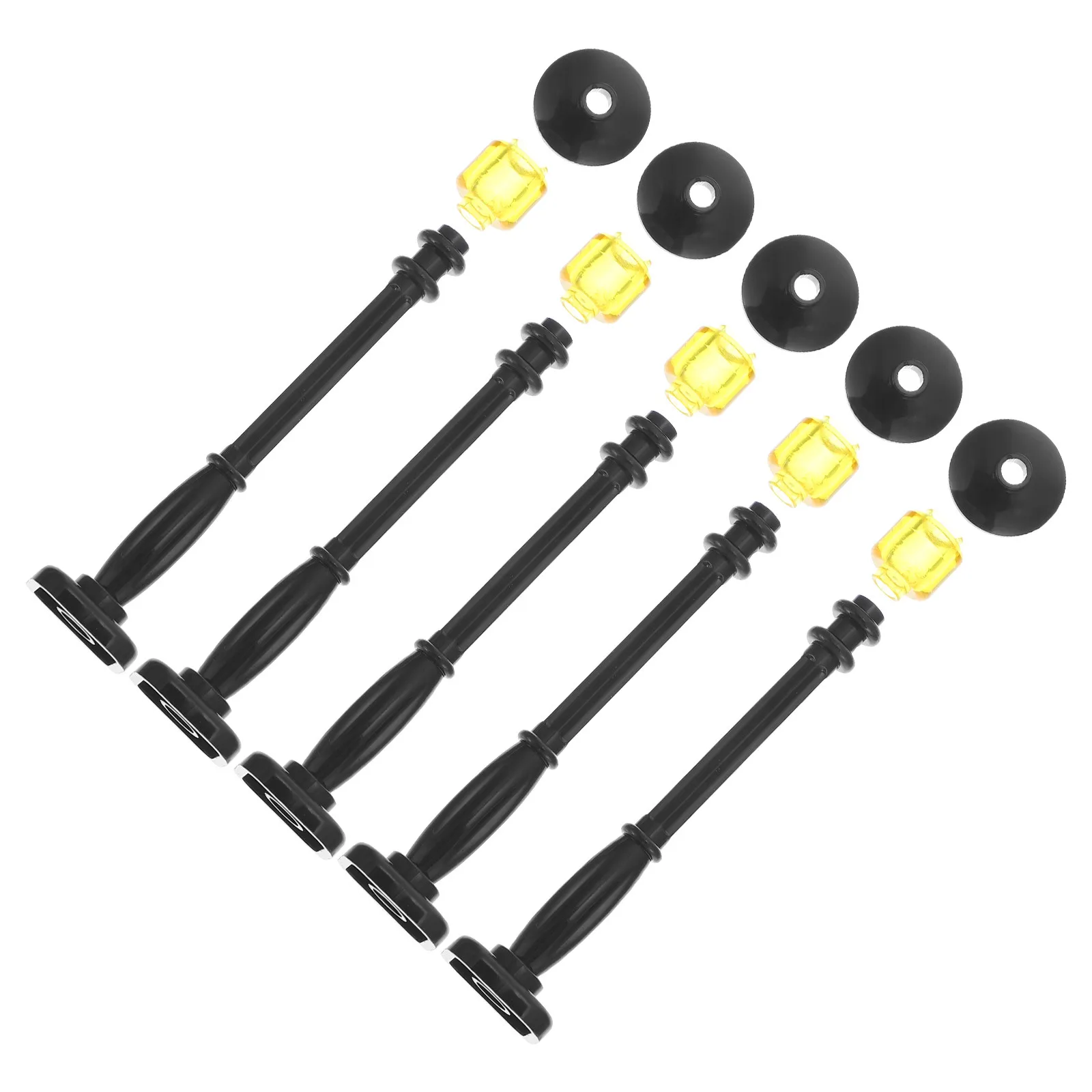 

5Pcs Mini Street Lamp Signal Lights Smooth Surface Educational Playthings Road Safety Awareness Pathway Lights Cognitive Early