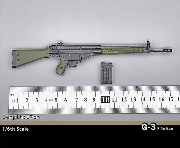 

Экшн-фигурка DRAGON 1/6 Soldier HK G3 модель винтовки для 12 дюймов