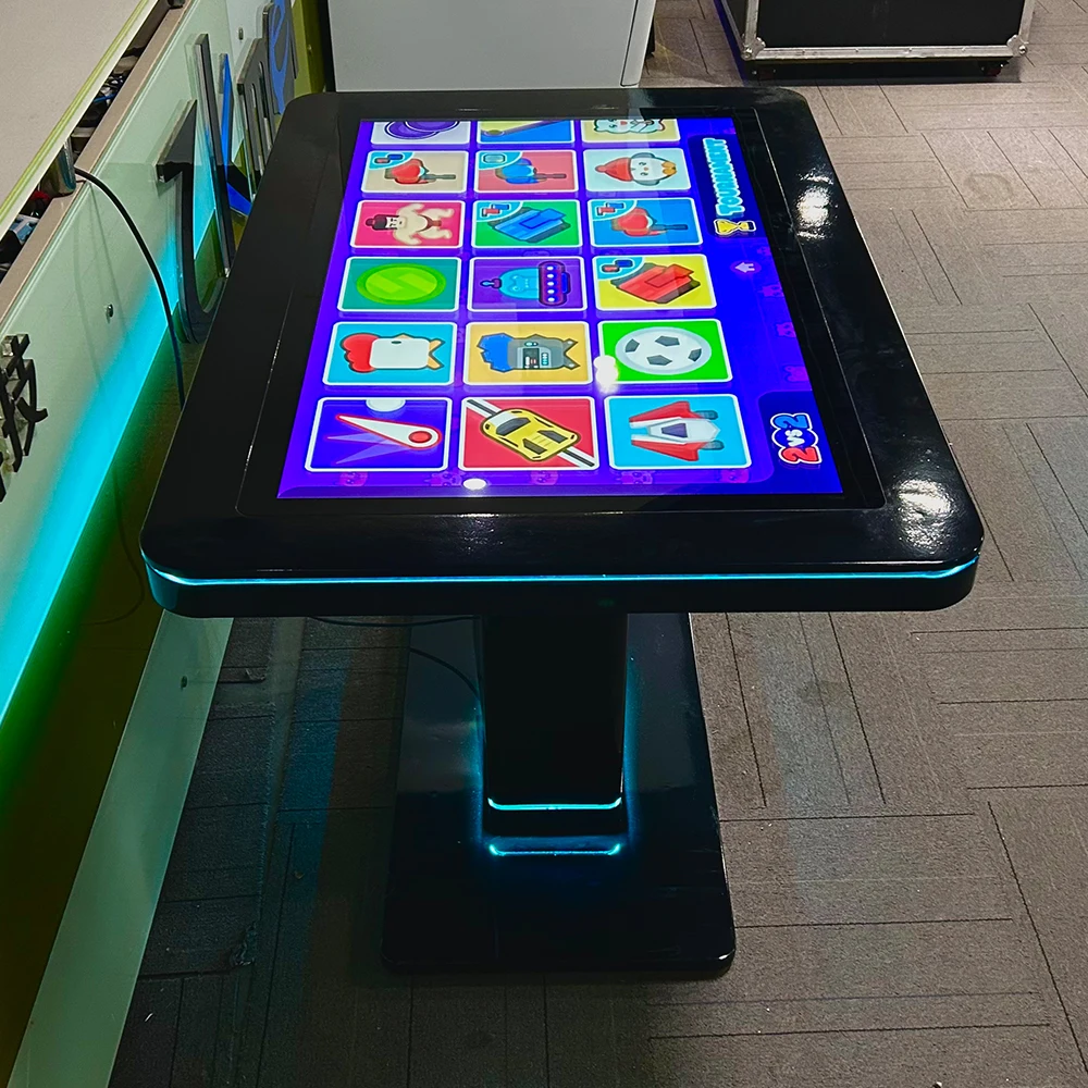 

43 Inch Touch Screen Digital Game LED Light Interactive Desk for Restaurant
