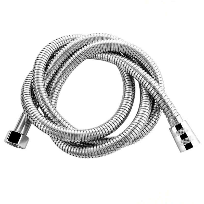 

Душевой шланг из нержавеющей стали 1,5 м/2 м — гибкий толстый силиконовый шланг для смесителя для ванной комнаты, устойчивый к высоким давлением