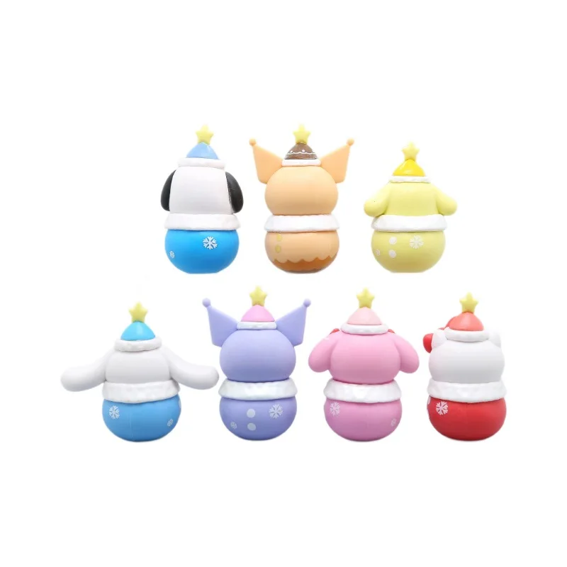 ตุ๊กตาซานลี่เคที คริสต์มาส น้องเมโลดี้ ปาชา คุโรมิ ของตกแต่งโต๊ะทำงาน น่ารัก กล่องสุ่ม