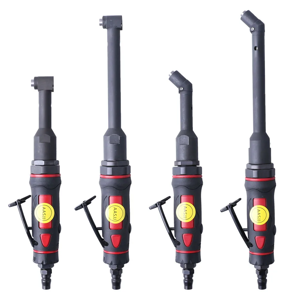9/32-40 Pneumatic Aviation Drill with 90-Degree Right Angle Pneumatic Elbow, High Micro-Angle Drill, Small Head Air Drill, Universal High-Power Drill