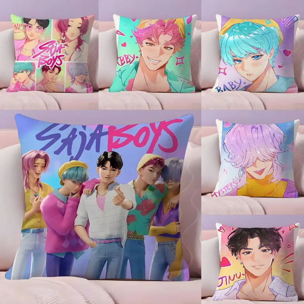 

Hot KPop S-Saja Boys Pillow Case Pillowcase Ultra Soft Skin Friendly Fabric Cloud Like Comfort & Concealed Zipper
