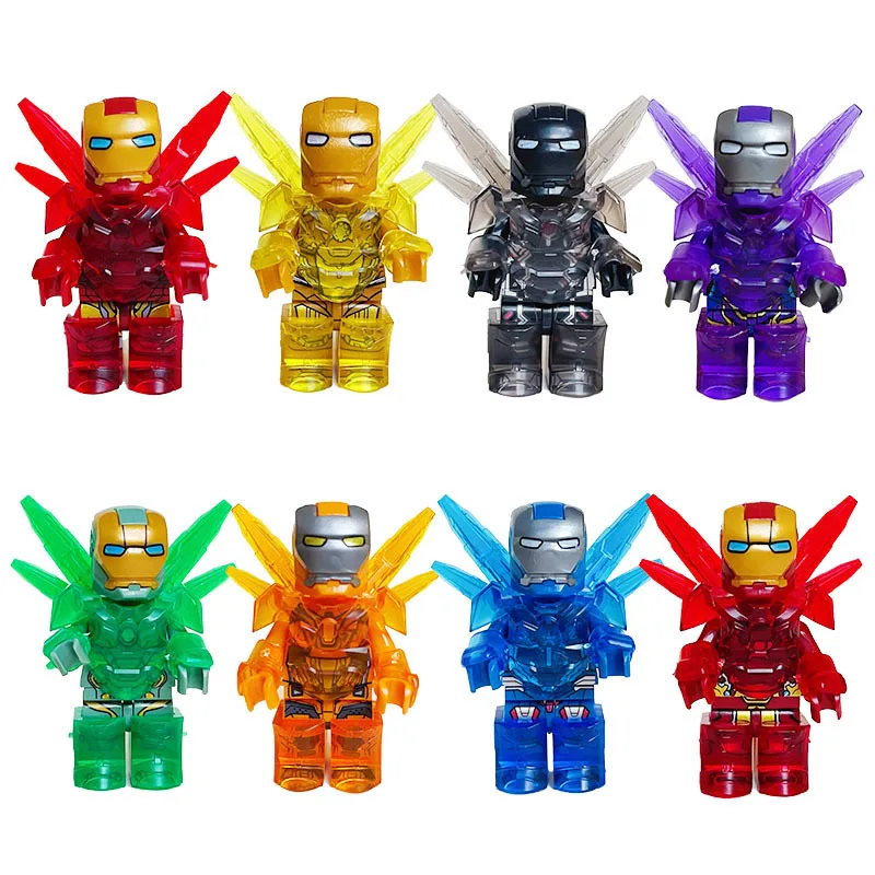 Blocs de construction, poupées humanoïdes, jouets, mini figurines, jouets pour enfants, figurines à assembler, jouets Creeper pour enfants, jouets éducatifs