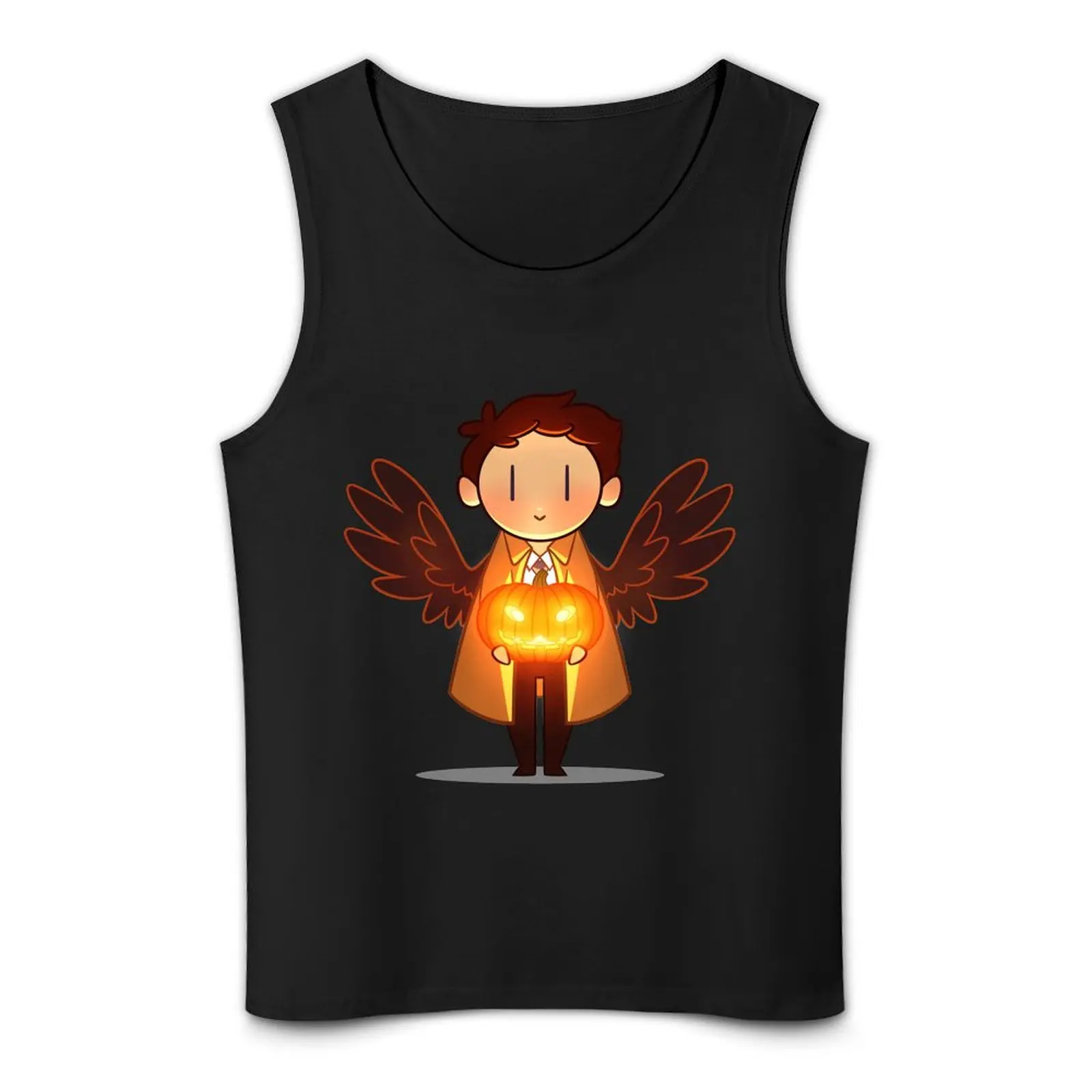 Halloween Castiel Tank Top summer summer 2024 Top image 4