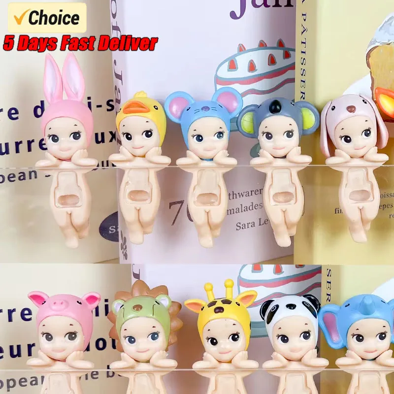 Hot Sonny Angel animals Jupiter hippers Angel Nake Body Cupido Kewpie Doll PVC Figure Limite Toy Gift for Kid Boy Girl Child