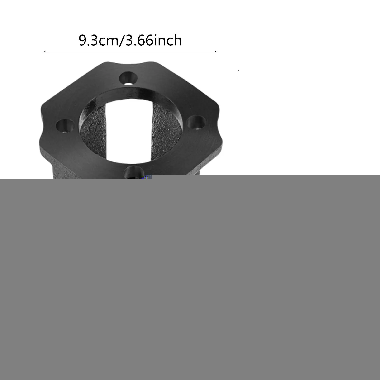 Stability Focused Log Splitter Pump Mount Bracket Heat Resistant Metal Hydraulic Accessory for 5-7HP Engine Use