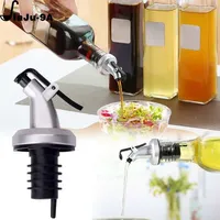 Olive Oil Sprayer Liquor Dispenser ABS Lock Wine Pourers Flip Top Drink Wine Stopper Leak-proof Nozzle Kitchen Bar Tableware ACC