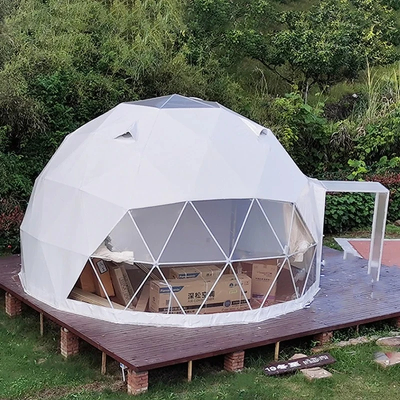 Wholesale High Quality Domo Tent Waterproof Lightweight Modular Construction Glamping Resorts Sports Events Exhibition Spacious