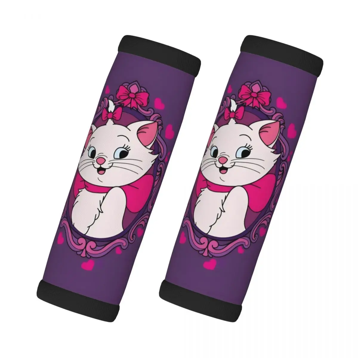 

Custom The Aristocats Luggage Handle Wrap Suitcase Identifier 2 PCS Cat Manga Refrigerator Handle